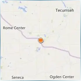 Adrian College Location Map Adrian College Location Map