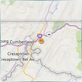 Allegany College of Maryland Location Map Allegany College of Maryland Location Map