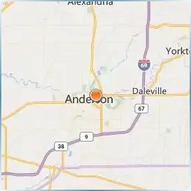 Anderson University Indiana Location Map Anderson University Indiana Location Map