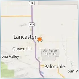 University of Antelope Valley Location Map University of Antelope Valley Location Map