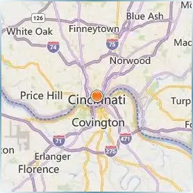 Art Academy of Cincinnati Location Map Art Academy of Cincinnati Location Map