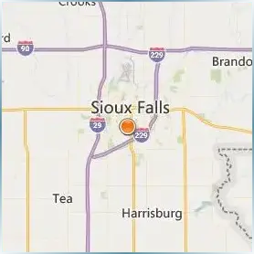 Augustana University Location Map Augustana University Location Map