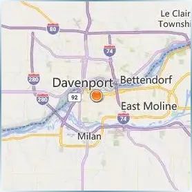 Augustana College Location Map Augustana College Location Map