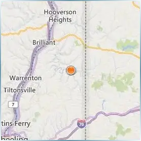 Bethany College Location Map Bethany College Location Map