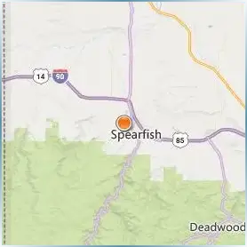 Black Hills State University Location Map Black Hills State University Location Map