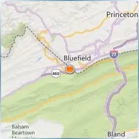 Bluefield University Location Map Bluefield University Location Map