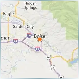 Boise State University Location Map Boise State University Location Map
