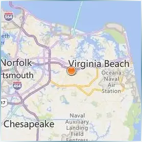 Bryant & Stratton College Virginia Beach Location Map