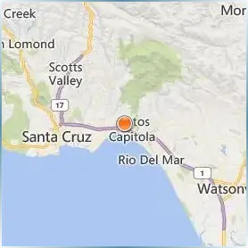 Cabrillo College Location Map