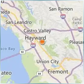 California State University East Bay Location Map California State University East Bay Location Map
