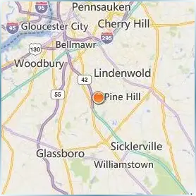 Camden County College Location Map Camden County College Location Map