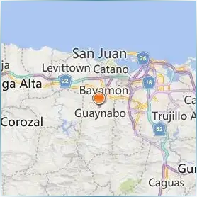 Caribbean University Bayamon Location Map