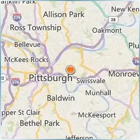Carnegie Mellon University Location Map