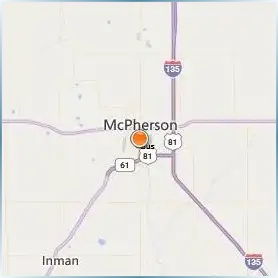 Central Christian College of Kansas Location Map Central Christian College of Kansas Location Map
