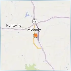 Central Christian College of the Bible Location Map