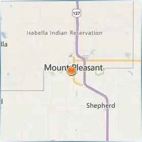 Central Michigan University Location Map Central Michigan University Location Map