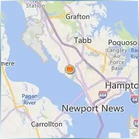 Christopher Newport University Location Map Christopher Newport University Location Map