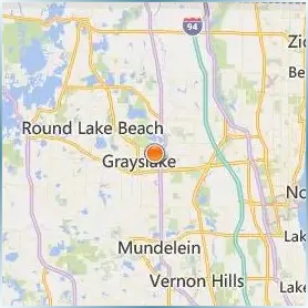 College of Lake County Location Map