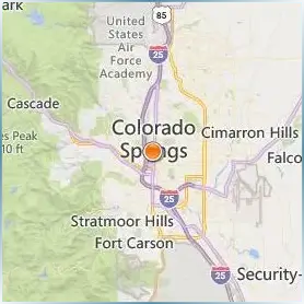 Colorado College Location Map Colorado College Location Map