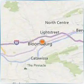 Commonwealth University of Pennsylvania Location Map Commonwealth University of Pennsylvania Location Map