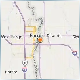 Concordia College at Moorhead Location Map Concordia College at Moorhead Location Map