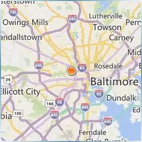 Coppin State University Location Map Coppin State University Location Map