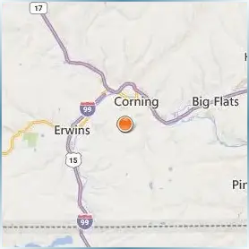 SUNY Corning Community College Location Map SUNY Corning Community College Location Map