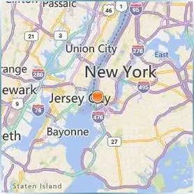 CUNY Borough of Manhattan Community College Location Map