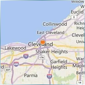 Cuyahoga Community College District Location Map