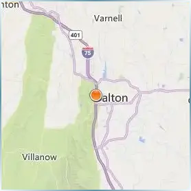 Dalton State College Location Map Dalton State College Location Map