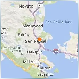 Dominican University of California Location Map Dominican University of California Location Map