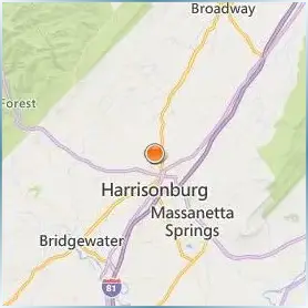 Eastern Mennonite University Location Map Eastern Mennonite University Location Map