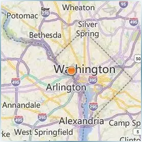 Georgetown University Location Map Georgetown University Location Map