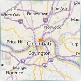Gods Bible School and College Location Map Gods Bible School and College Location Map