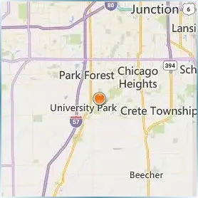 Governors State University Location Map Governors State University Location Map