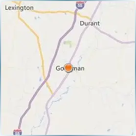 Holmes Community College Location Map