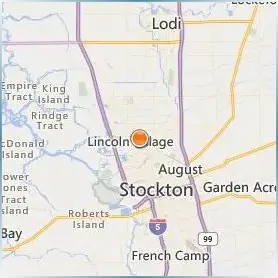 Humphreys University Stockton and Modesto es Location Map