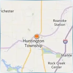 Huntington University Location Map Huntington University Location Map
