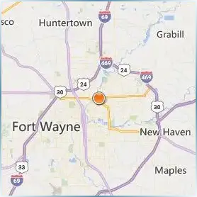 Indiana University Purdue University Fort Wayne Location Map Indiana University Purdue University Fort Wayne Location Map