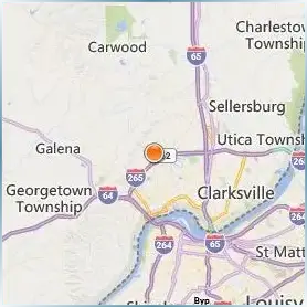 Indiana University Southeast Location Map Indiana University Southeast Location Map