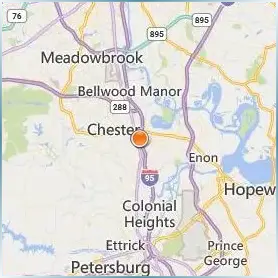 Brightpoint Community College Location Map