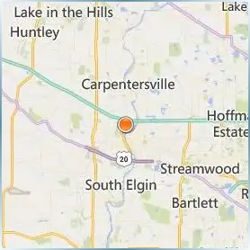 Judson University Location Map Judson University Location Map