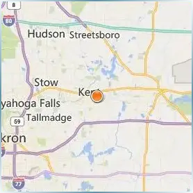 Kent State University at Kent Location Map