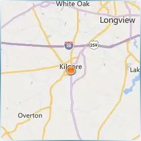 Kilgore College Location Map Kilgore College Location Map