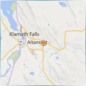 Klamath Community College Location Map Klamath Community College Location Map