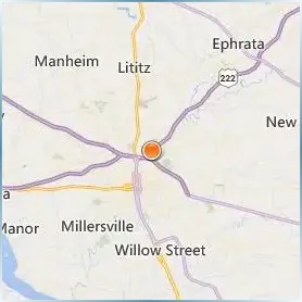Lancaster Bible College Location Map