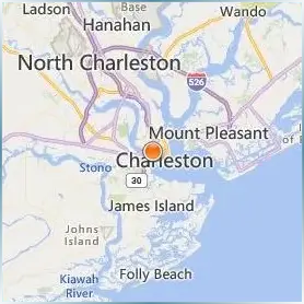 Medical University of South Carolina Location Map Medical University of South Carolina Location Map
