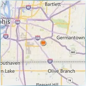 Mid South Christian College Location Map
