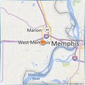 Arkansas State University Mid South Location Map