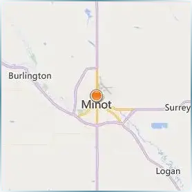 Minot State University Location Map Minot State University Location Map